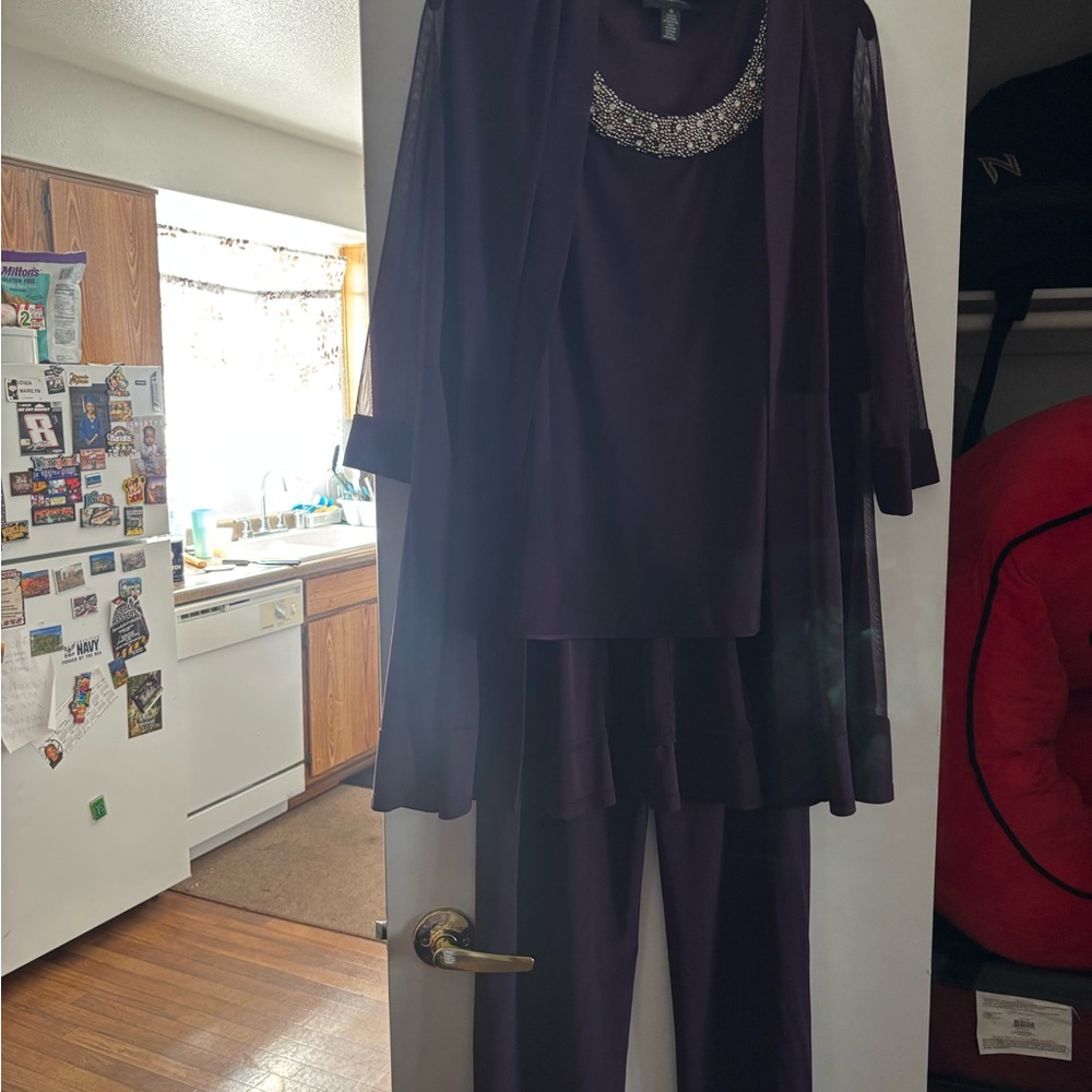 Purple Women's Jumpsuit Set